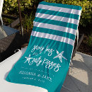 Search for wedding favor beach towels Cute