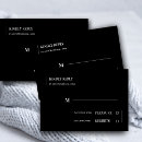 Search for classy rsvp cards Contemporary