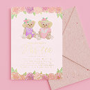 Search for is brewing baby girl shower invitations Tea party