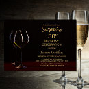 Search for wine glass birthday invitations Modern