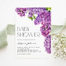Search for watercolor flowers baby shower invitations Botanical