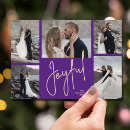Search for purple christmas cards Joyful