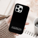 Search for black and grey iphone cases Typography