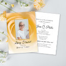 Search for white rose funeral invitations Celebration of life