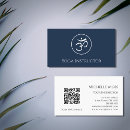 Search for om symbol business cards Yoga instructor
