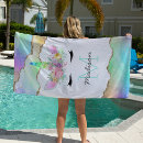 Search for pastel rainbow beach towels Summer