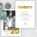 Search for 19th birthday invitations Modern