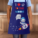 Search for cartoon rocket aprons Astronaut