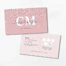 Search for rose gold business cards Hair and makeup