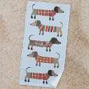 Search for dachshund beach towels Sausage dog