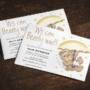 Search for we can bearly wait baby shower invitations Gender neutral