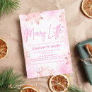 Search for pink winter wonderland baby shower invitations Glitter