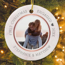 Search for engagement photo christmas tree decorations Couple