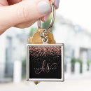 Search for blush pink key rings Monogrammed