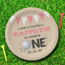 Search for golf paper plates Hole in one