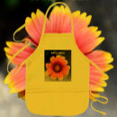 Search for orange and yellow aprons For kids