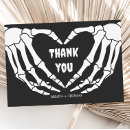 Search for halloween skeleton thank you cards A little boo