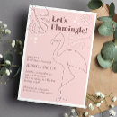 Search for lets flamingle invitations Pink flamingo