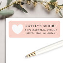 Search for wedding hearts return address labels Bridal shower