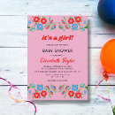 Search for rustic baby girl shower invitations Its a girl