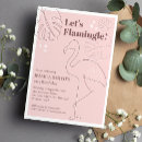 Search for lets flamingle invitations Pink flamingo