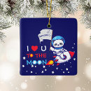 Search for outer space christmas tree decorations Rocket ship