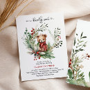 Search for festive baby shower invitations Winter