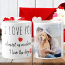 Search for happy valentines day funny mugs I love you