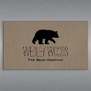 Search for black bear business cards Wildlife