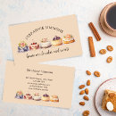 Search for homemade cake business cards Handmade
