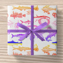 Search for sea creatures wrapping paper Beach
