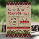 Search for camping birthday invitations Adventure birthday party