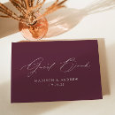 Search for purple wedding guest books Calligraphy