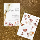 Search for autumn bridal brunch invitations Fall