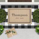 Search for family doormats Rustic