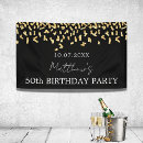 Search for black sweet 16 banners Gold