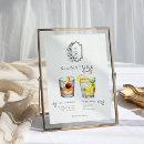 Search for bride and groom signature drinks Watercolor