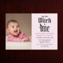 Search for witch birthday invitations October