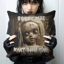 Search for horror cushions Creepy