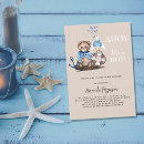 Search for ahoy baby shower invitations Blue