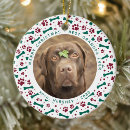 Search for father christmas tree decorations Dog lover