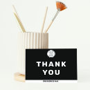 Search for client appreciation cards Black and white