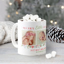 Search for babys first christmas mugs Red and green