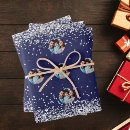 Search for blue and silver christmas wrapping paper Xmas