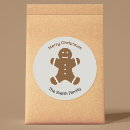 Search for gingerbread brown stickers Merry christmas