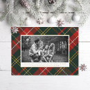 Search for tartan christmas cards Red and green