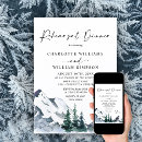 Search for nature rehearsal dinner invitations Forest