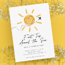 Search for you are my sunshine 1st birthday invitations Boho