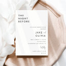 Search for minimalist rehearsal dinner invitations Classic