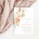 Search for blush and gold wedding invitations Floral